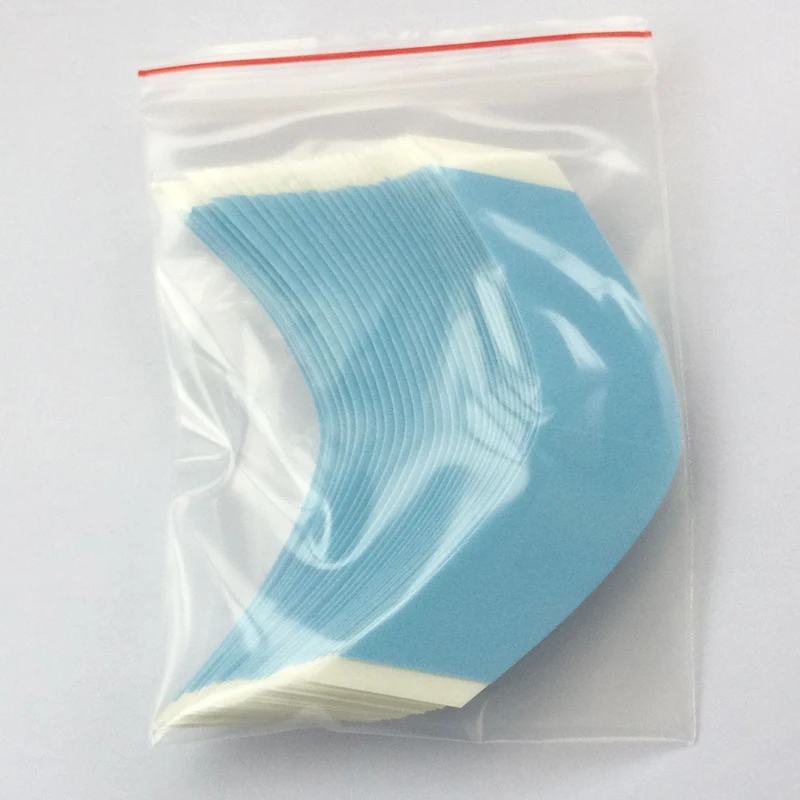 

10bags/lot A Contour lace front support high quality strong double tape for toupees wig tape walker tape