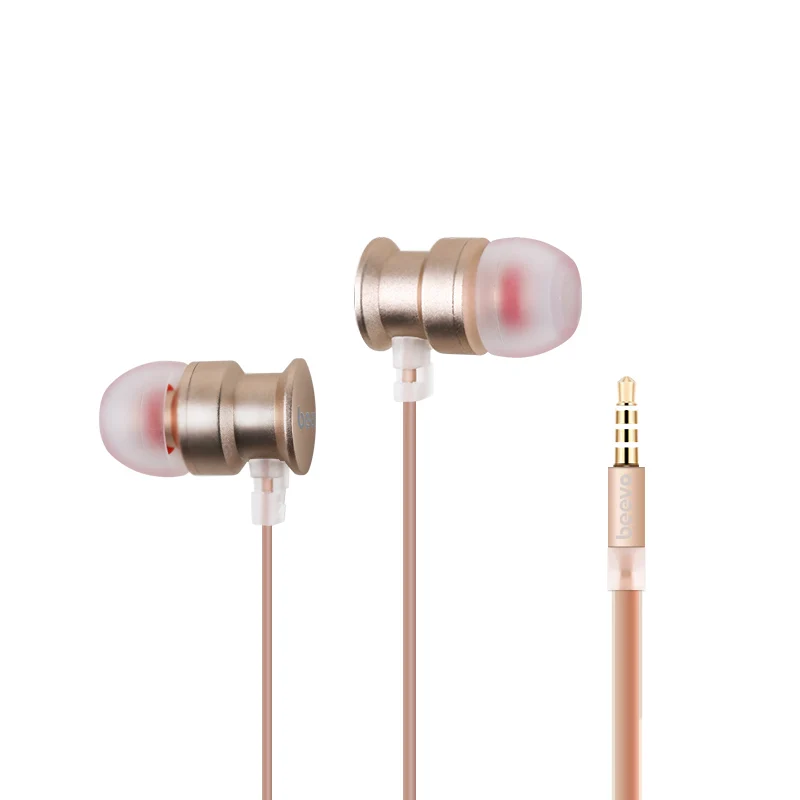 Спортивные наушники и Beevo EM270 с микрофоном провод для регулировки громкости