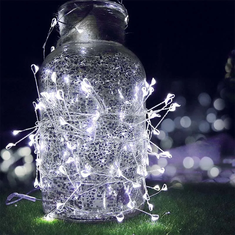 Светодиодный светильник-петарда 2 м 200 светодиодный s DIY Рождественский Сказочный светильник s пульт дистанционного управления гирлянда Рождество год праздник украшение