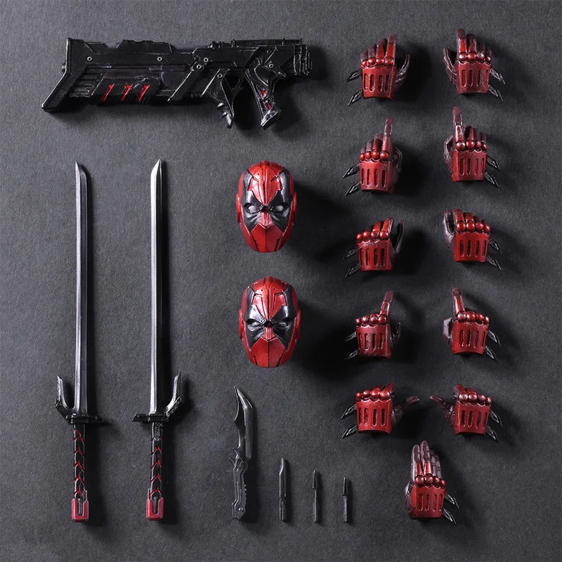 26 см X MEN один игрушки Дэдпул Рисунок Играть Искусство мертвых бассейн Коллекция