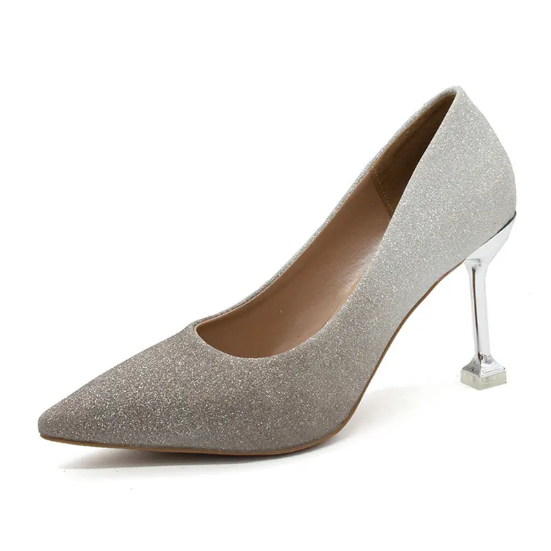 Size34-39 2019 новые модные женские туфли лодочки на высоком каблуке Высокое качество