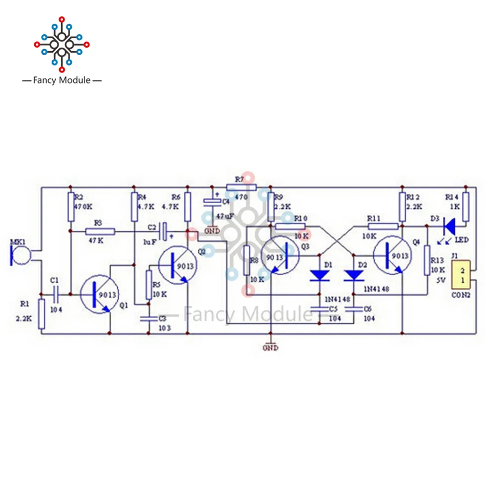 Clap Control набор переключателей DIY Kit электронная продукция для Arduino Raspberry pi |