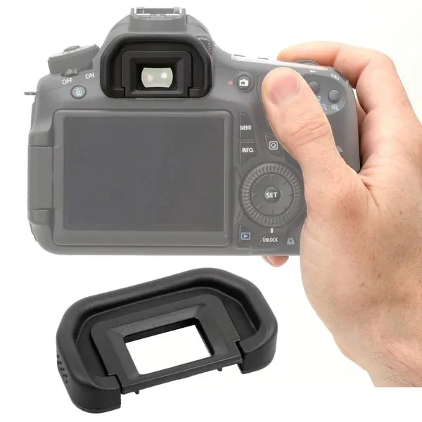 Резиновая глазная чашка EB видоискатель наглазник для Canon EOS 10D 20D 30D 40D 50D 60D 70D 80D 5D Mark