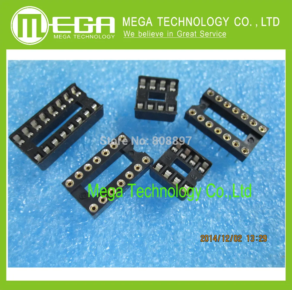 80 шт. DIP 6 IC розетка PIN P 6PIN адаптер типа припоя|socket adaptor|ic socketdip ic sockets adaptor |