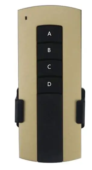 Реле беспроводное для гаражных дверей 380 в перем. Тока 4 канала 30 А|rf wireless remote