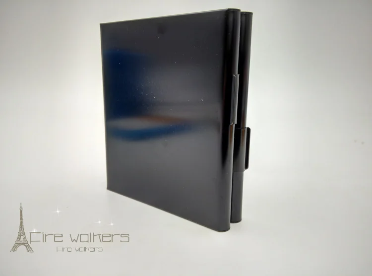 Алюминиевый Чехол для сигарет двусторонний чехол с открытым карманом 20 золотые