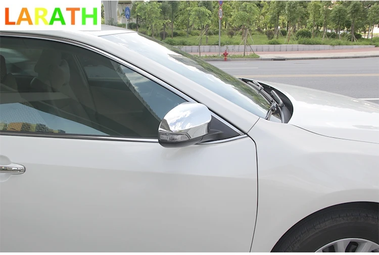 Для Toyota Camry 2015 2 шт./компл. ABS хромированная крышка автомобильного бокового зеркала