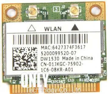 Broadcom BCM4322 Беспроводная 802.11a/b/g/n Двухдиапазонная мини Pci-e Wifi WLAN карта DW1530 для Dell E6420 E5510 acer Asus Dell Toshiba