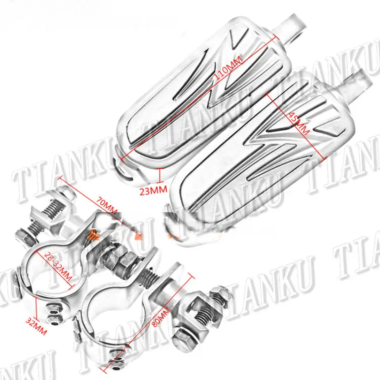 Защита мотоцикла Противоударная подножка колышки для ног Yamaha VStar 400 650 1100 1300 Virago Xv