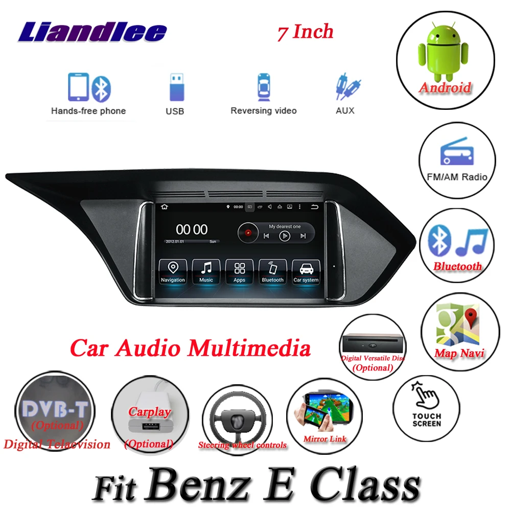 Liandlee автомобильная система Android для Mercedes Benz E Class W212 2009~ 2012 радио CD DVD плеер gps Nav Навигация BT экран мультимедиа