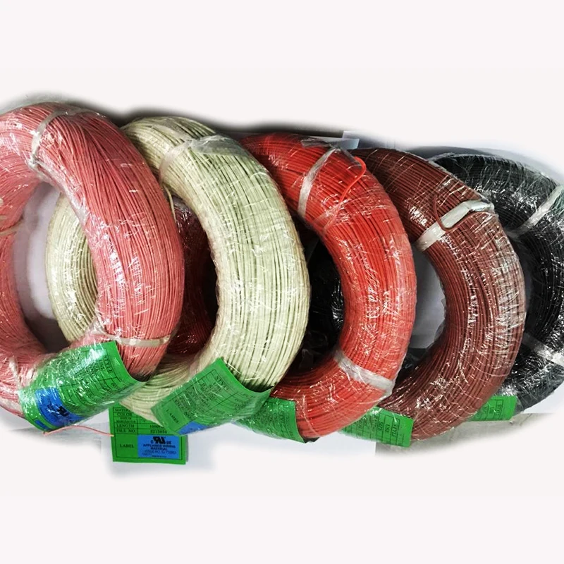UL3135 Электрический провод 18 AWG гибкий из силиконовой резины Прочный 600 в 200 с