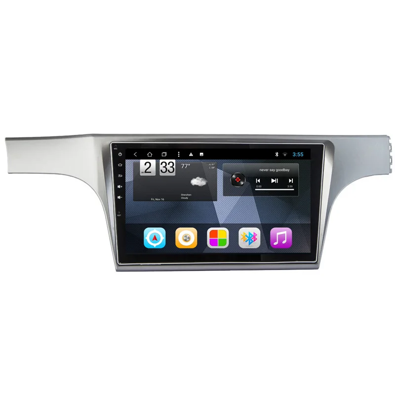 NaviTopia 10 1 дюймов Octa Core Android 8 DVD плеер автомобиля для VW Lavida 2012 электроника gps