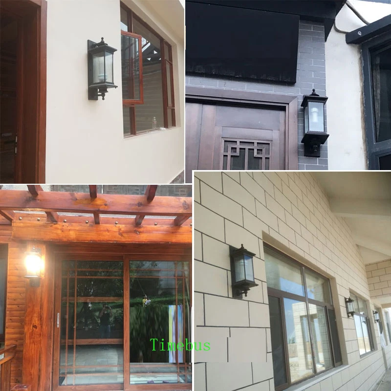 Открытый Водонепроницаемый ворот освещения двор открытый настенный светильник