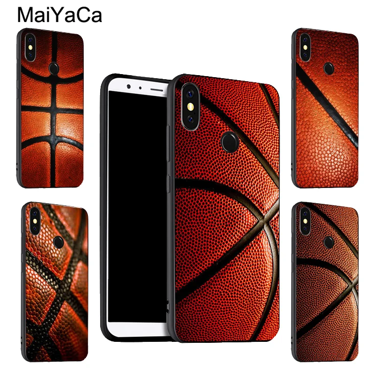 MaiYaCa Basketball Textured Case For Redmi Note 9 8 Pro 7 8T 9S 9A 9C Mi 9T 10 Lite POCO X3 | Мобильные телефоны и