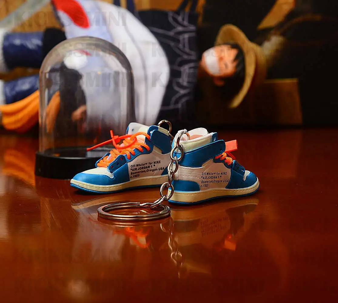 Рекламные подарки дропшиппинг ручной работы offwhite chicago unc 1/6 масштаб 3D Мини обувь кроссовки Кукла аксессуар
