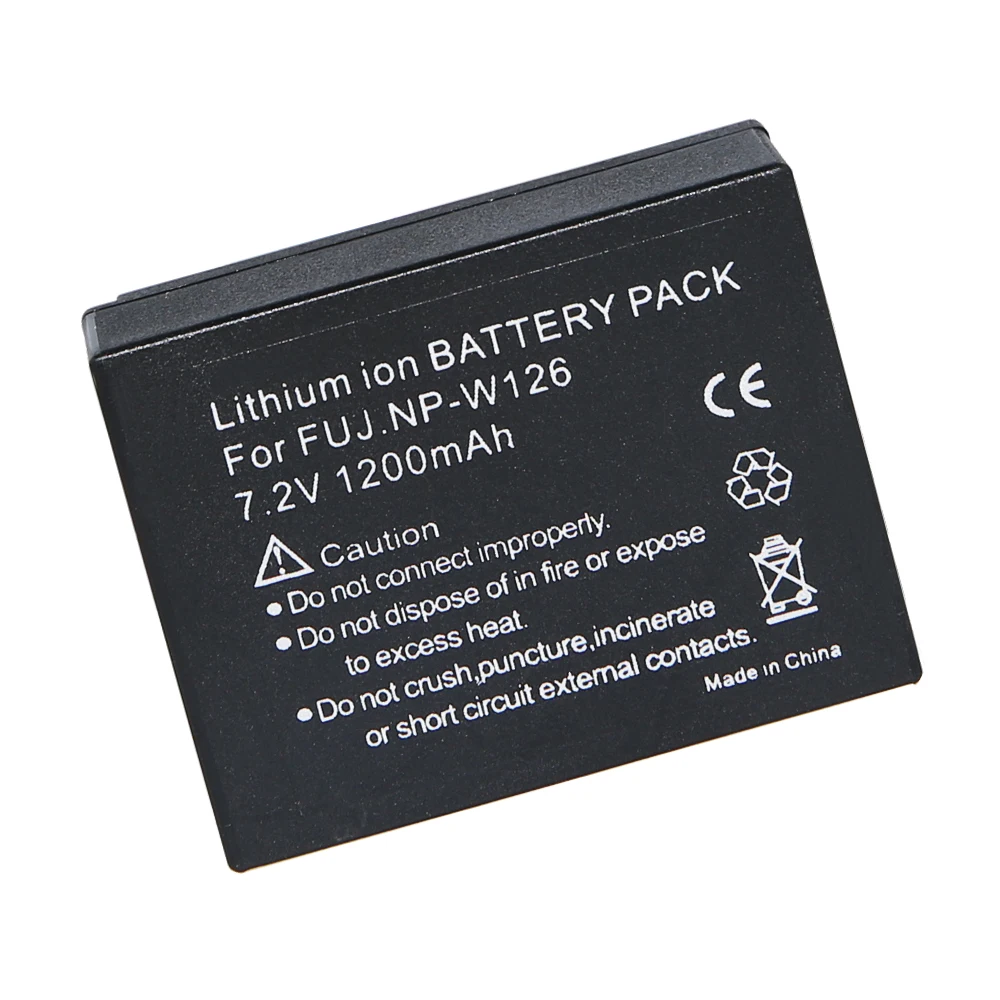 

NP-W126 1200mAh NP W126 Battery for Fujifilm HS33 HS33 HS35 HS35 HS50 EXR XT1 XE1 XE2 XA1 XM1 XPro1 T1 E1 E2 M1 Pro1 Batteries