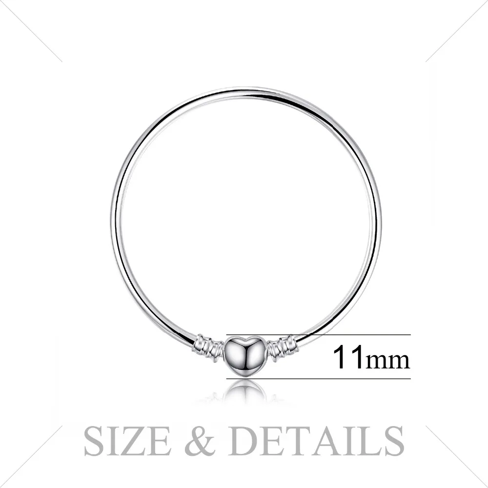 Jewelrypalace Оригинальное 925 пробы Серебряная цепочка браслет Браслеты для Для женщин
