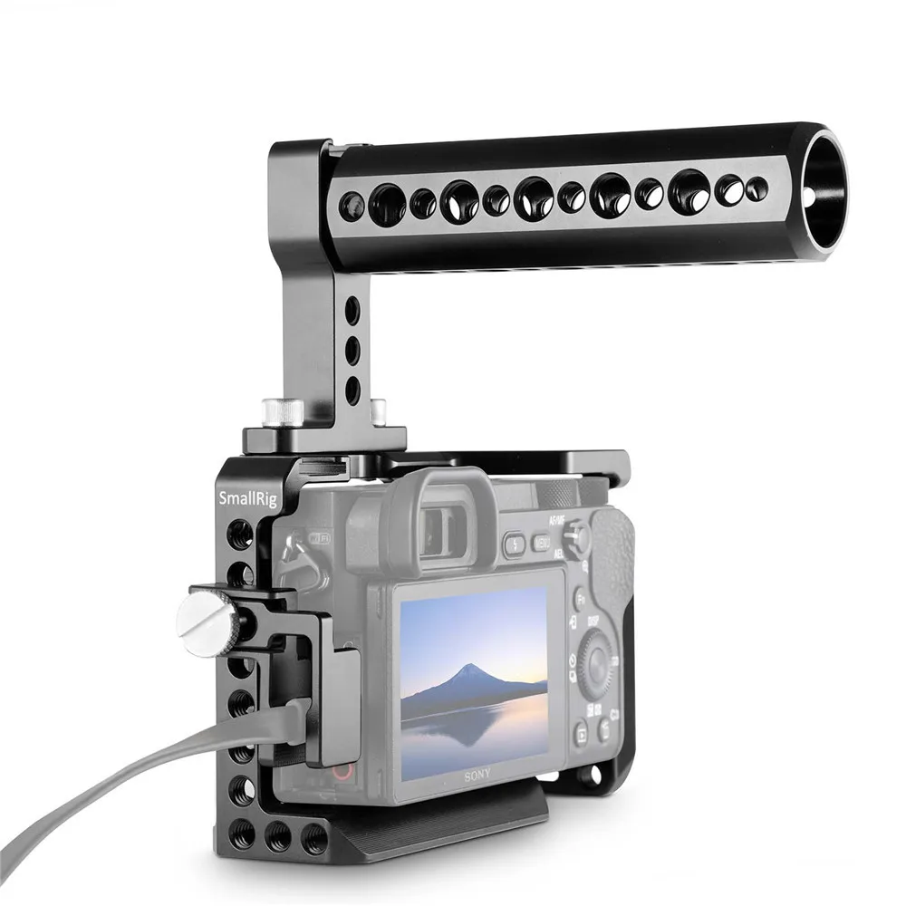 SmallRig A6500 клетка для камеры с верхней ручкой + кабель HDMI Зажим Sony A6500/A6300 набор