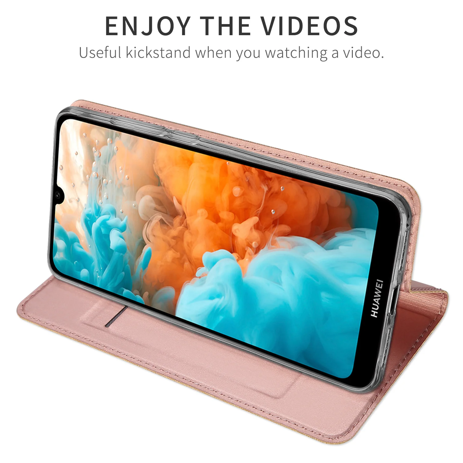 Флип-чехол для huawei Y6 из искусственной кожи ТПУ бампер противоударный защитный держатель для кредитных карт чехол-кошелек с подставкой Чехол для телефона