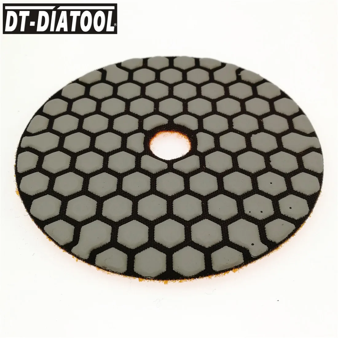 DT-DIATOOL 7 шт./компл. dia100mm алмазный шлифовальный круг с полимерной связкой Сухой шлифовальный диск зернистость#200 для гранита мраморной керамики 4 дюйма полировочные колодки