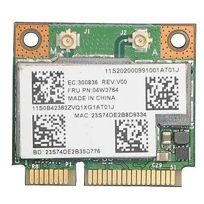 Беспроводной адаптер для Thinkpad lenovo E430 E431 E435 E530 U310 04W3764 04w3763 broadcom bcm943228hmb WiFi + Bluetooth 4 0