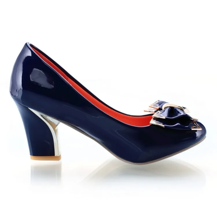 Свадебные туфли; обувь на высоком каблуке; женские туфли-лодочки; chaussure femme Talon zapatos mujer Tacones sapatos femininos; большие размеры; 3-2