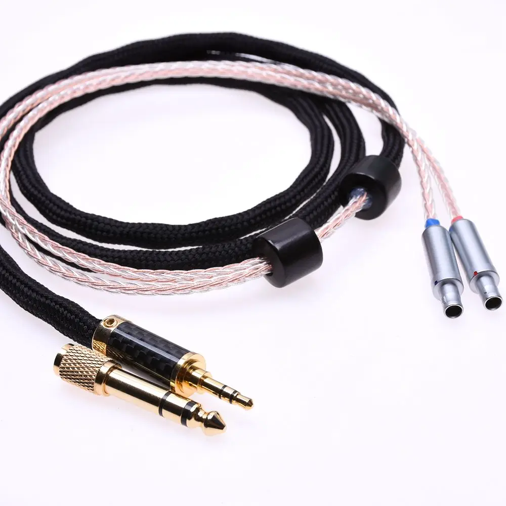 Черный 16 ядер 5N Pcocc для SENNHEISER HD800 800S улучшенный кабель наушников Удлинительный