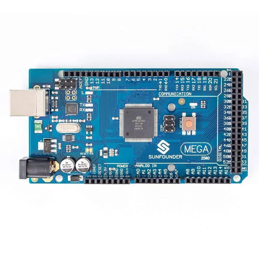 Mega2560 Стартовый набор для проекта sunfower Mega 2560 R3 для Arduino UNO R3 Mega2560 Mega328 Nano+ 26 учебников+ светодиодный+ резистор+ CD - Цвет: Mega2560