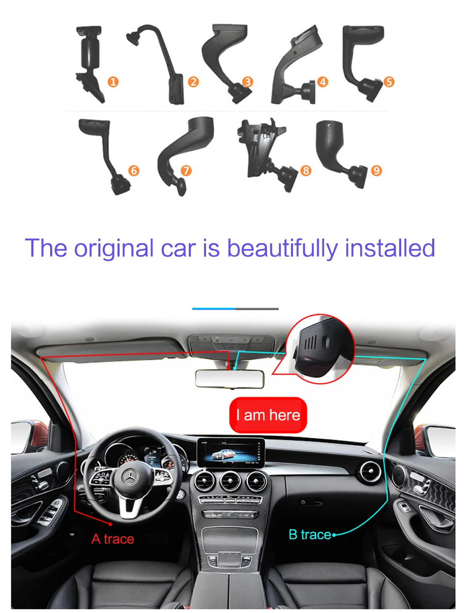 Smartour 4K WiFi Автомобильный видеорегистратор Камера NTK 96660 2160P Dashcam видео рекордер регистратор ночная версия монитор парковки