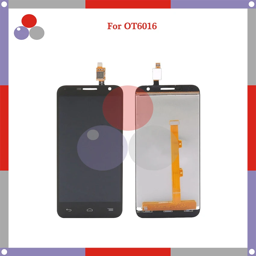 10 шт./лот 4 5 дюйма для Alcatel Idol 2 Mini OT6016 6016 ЖК дисплей сенсорный экран дигитайзер в