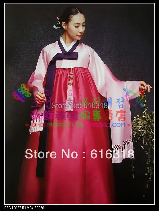 Традиционная корейская одежда для невесты или фотосъемки 24 вида |