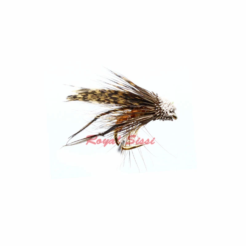 Royal Sissi ручная подвязка 4 шт./корт. 10 # тянущиеся мухи с бункером легкие