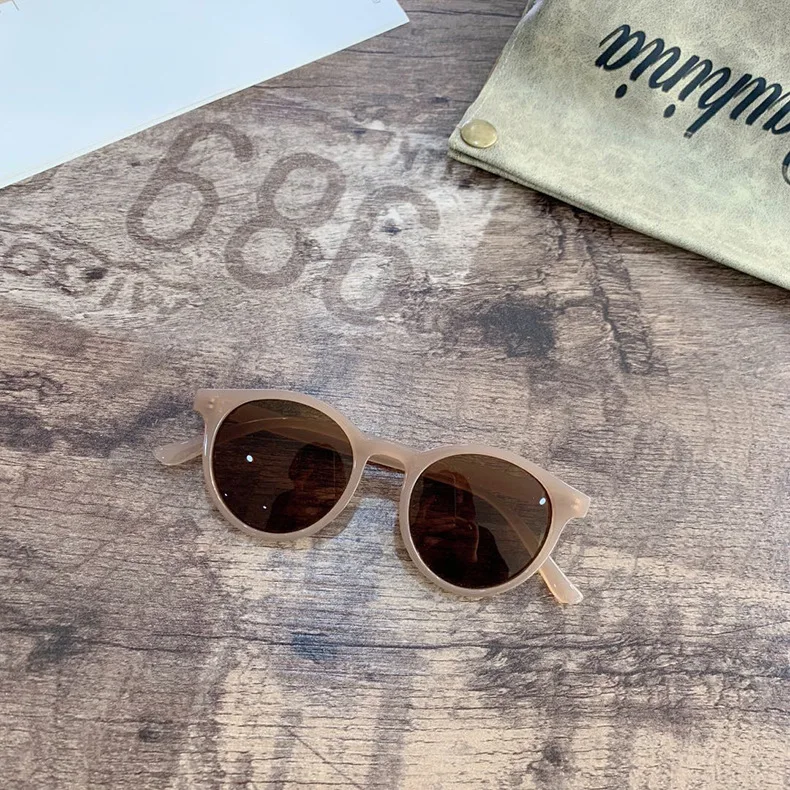 MYT_0116 Kids Sunglasses Boys And Girls Retro Children Sunglasses Round Sun Glasses Vintage Baby Oculos Retro Eyewear
