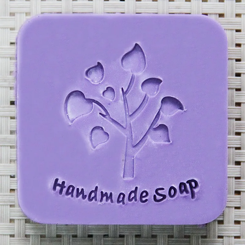 0213(4x4cm) Акриловая прижимка для мыла форма для выпечки голова натуральный ручной работы Мини DIY натуральные узоры органическое стекло - Цвет: 0213(4x4cm)
