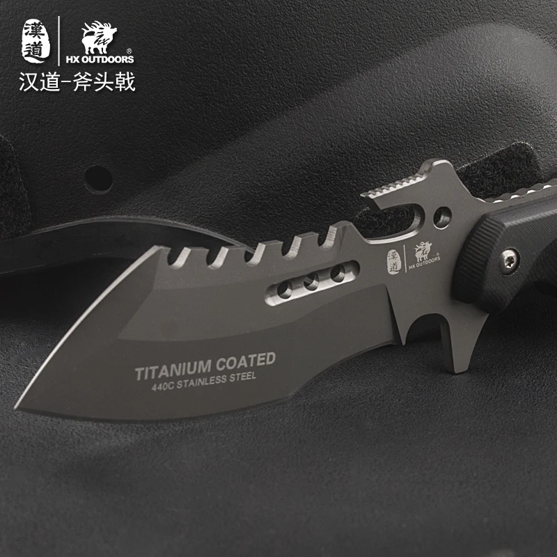 HX OUTDOORS 2017 new Portable Tactical army Survival Gear knife outdoor tools high hardness hunting essential tool fefense | Инструменты