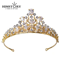high quality shinny rhinestones princess tiaras crown crystal bridal hair accessories wedding party festival hair accessory