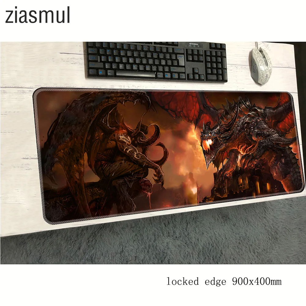 Коврик для мыши Azeroth map самый дешевый коврик 900x400x3 мм лучший игровой