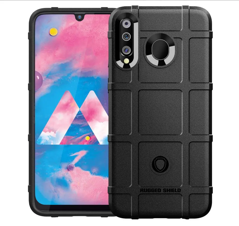 For Samsung Galaxy M30 M20 M10 Case Premium Soft Silicone TPU Shockproof Rugged Shield Mobile Phone Protection Back Cover |