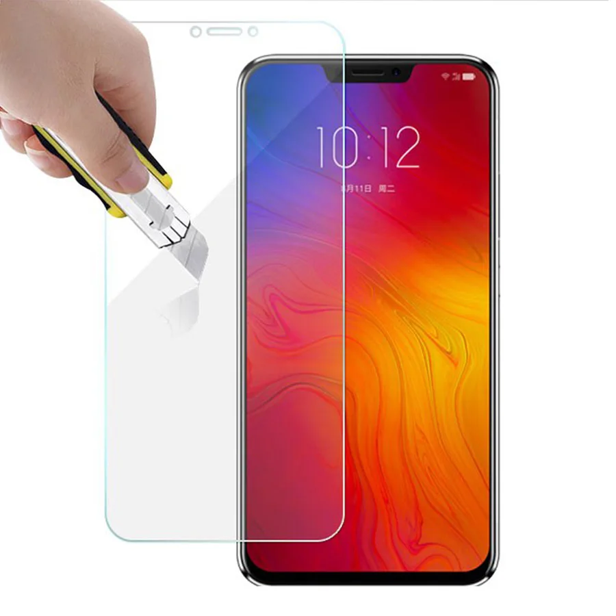 Стекло для Lenovo Z5 закаленное стекло защита экрана изогнутые края L78011 защитная