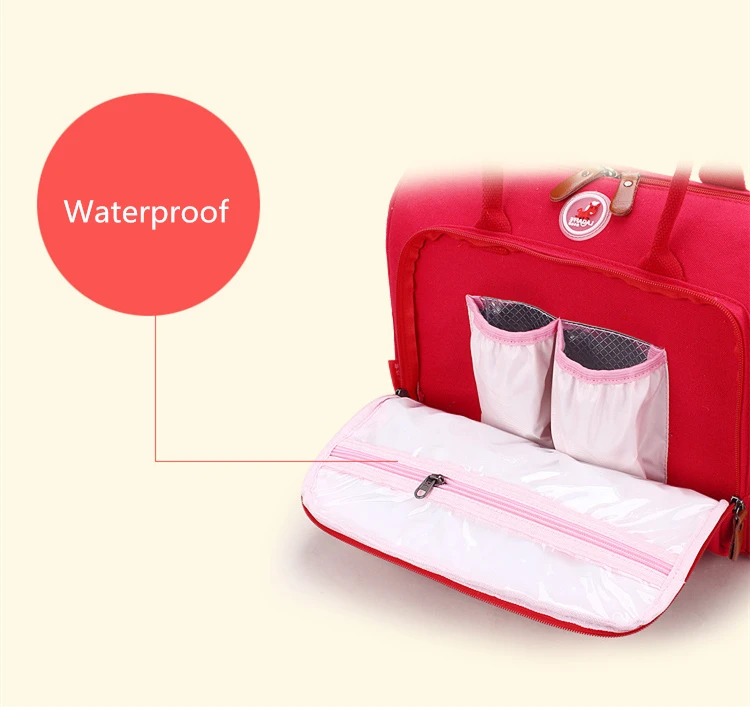 Portable Mommy Maternity Nursing Baby Bag Travel Diaper For Infant Care Large Capacity Nappy Backpack Mom 2 Colors Bags | Мать и ребенок