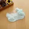 Летние носки для новорожденных детские с кристаллами маленьких девочек