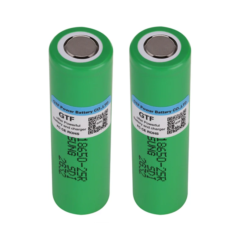 4 шт 100% оригинал HG2 3 7 V 2500 mah INR1865025R 18650 Батарея литий-ионный фонарик с подзаряжаемой