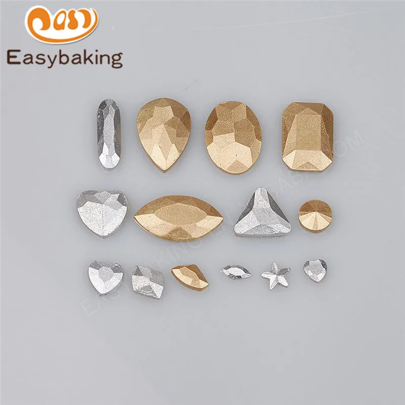 Различные формы красивые алмазные силиконовые Uesd помадка торт шоколадный