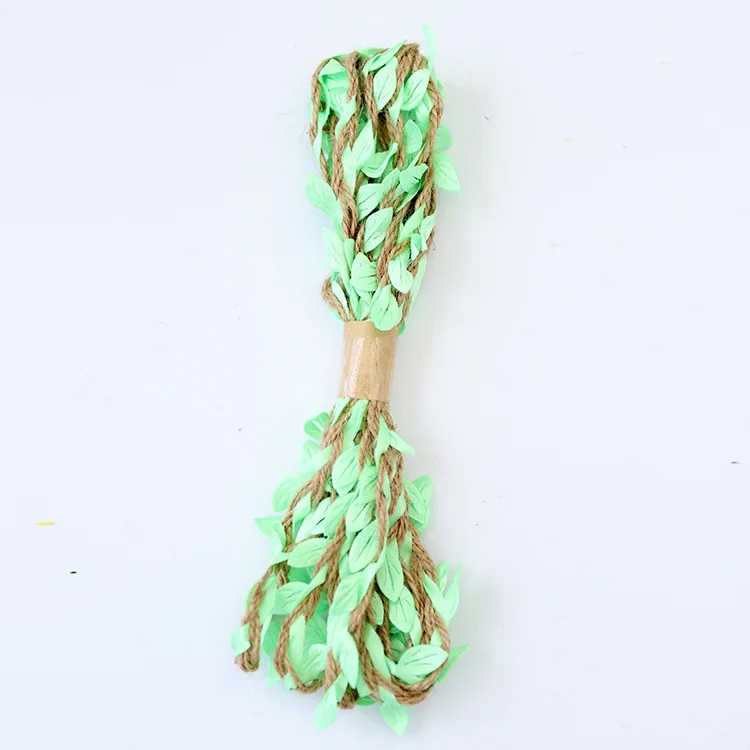10 10M Artificial Vines Fake Hanging Plants Leaves Garland Foliage Rope Rattan DIY Wreath Gift Home Wall Garden Wedding Party Decor - Цвет: 10