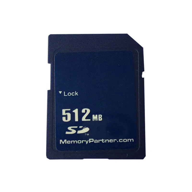 10 шт./лот, цена, стандартная sd-карта 256MB 512 MB 1GB 2GB SD, безопасная цифровая флеш-карта памяти Tarjeta Carte