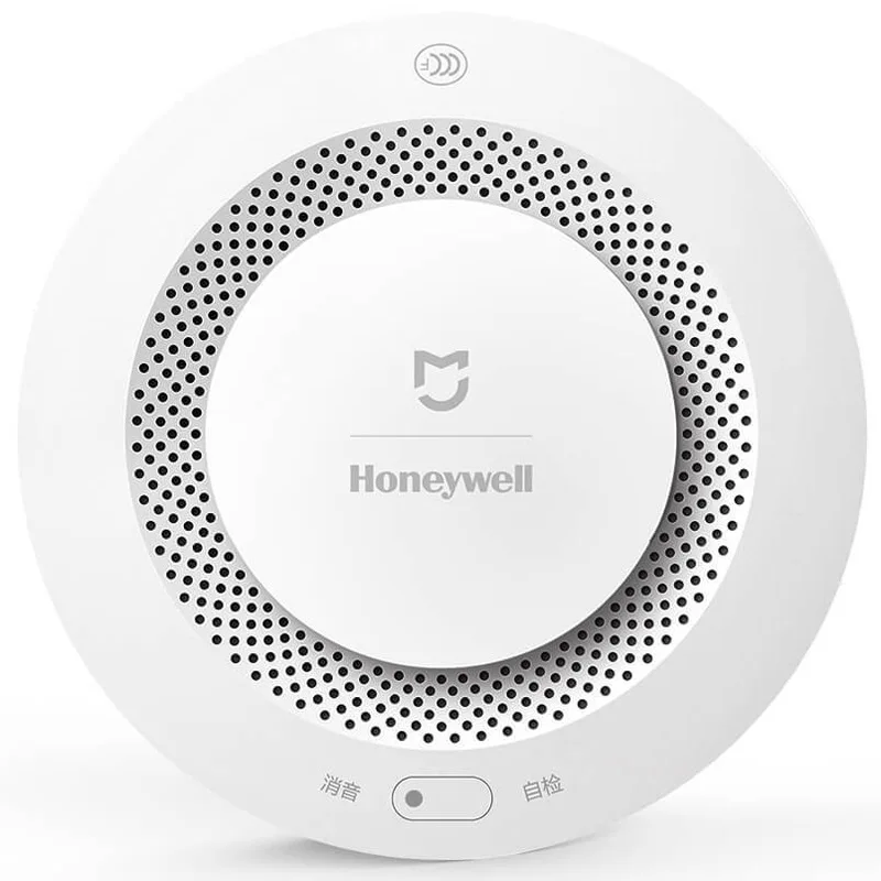Горячая сейчас Xiaomi Mijia Honeywell пожарная сигнализация детектор звуковой и визуальной сигнализации работает с шлюзом детектор дыма умный дом удаленный