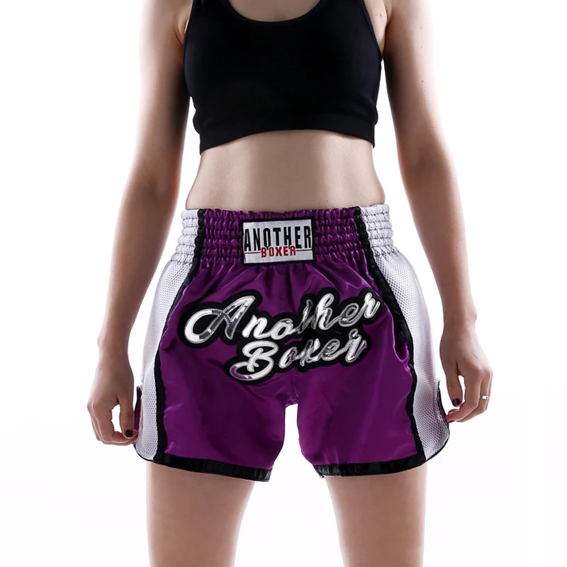Дети мальчик Kickboks ММА мужские Муай Тай Борьба шорты Kick Boxing Спортивная Для женщин