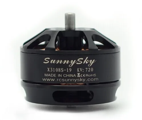SUNNYSKY X3108S 720KV 900KV 325W Outrunner бесщеточный мотор эффективный вал дискового двигателя