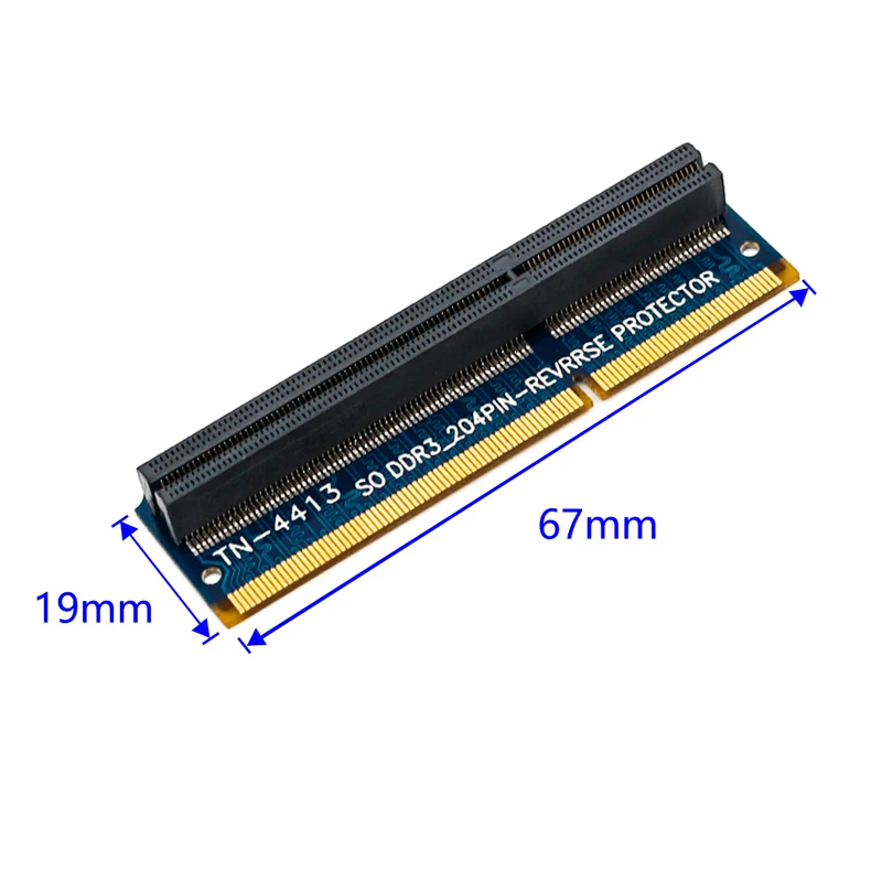 DDR3 SO DIMM адаптер конвертер карта рейзер 204PIN DDR 3 обратная защита SO DIMM DDR3 Память Ram Тестер Post карта для компьютера