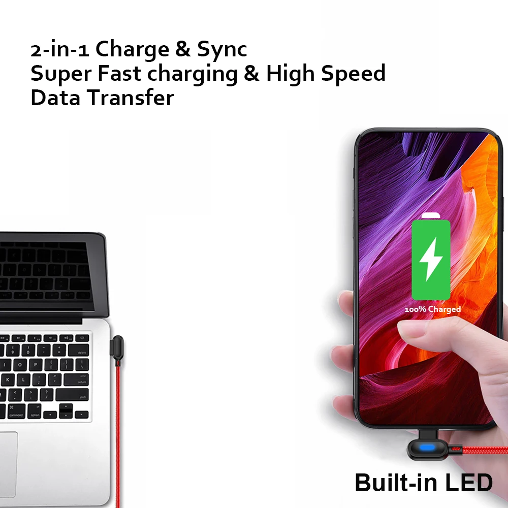 VOXLINK usb type C 90 градусов быстрая зарядка usb c кабель type-c шнур для передачи данных зарядное устройство usb-c для samsung S8 S9 Note 9 8 Xiaomi mi8 mi6